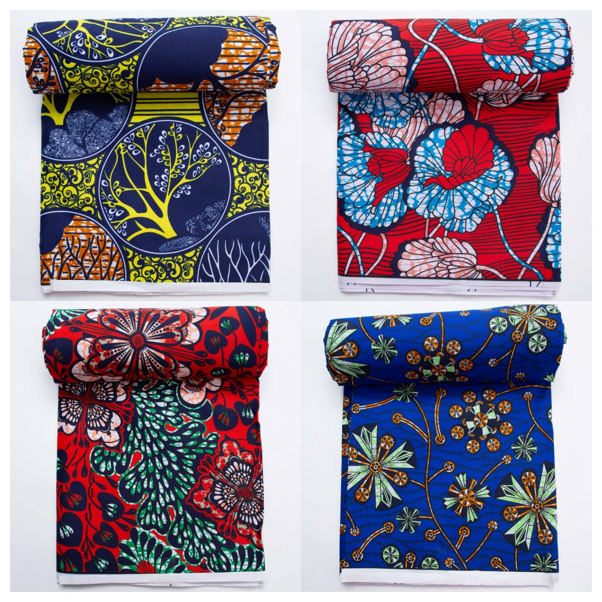 African Ankara Print - Nigeria Wax Fabric DIY Block Dutch