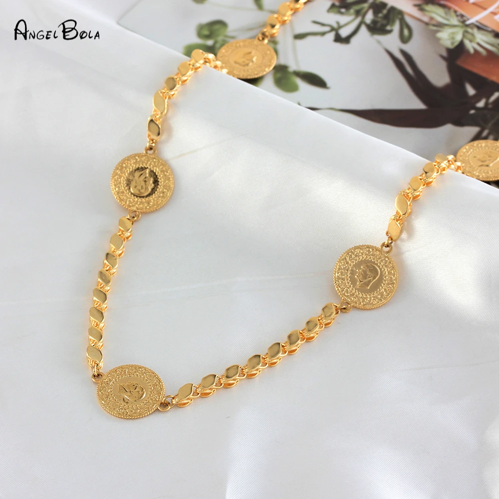 Ethnic Fashion Co In - Oman Round Embossed Coins Luxury Jewelry