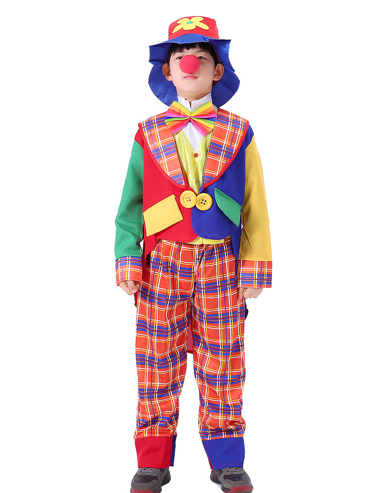 Ethnic Wear - Children's Clown Costume Tailcoat Ball Costume