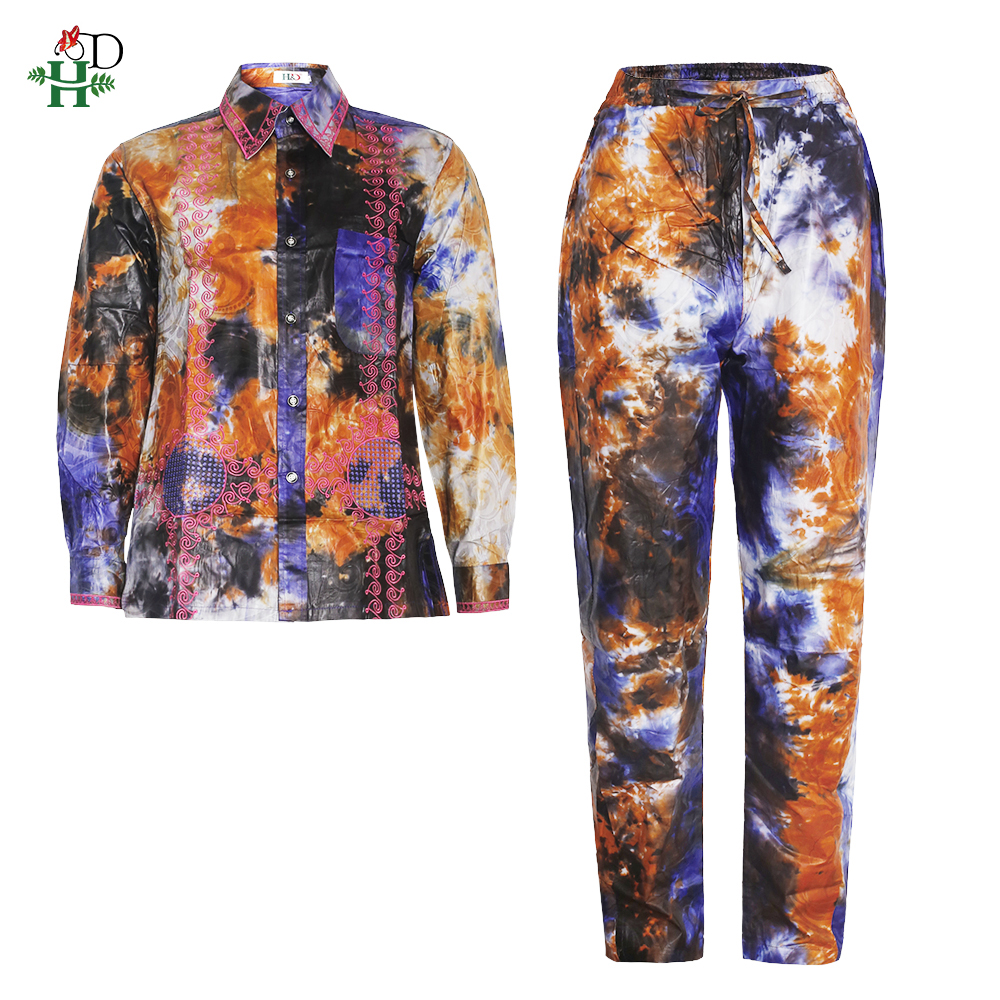 Dashiki Shirt Men - H&D African Mens Clothing Traditional Ankara