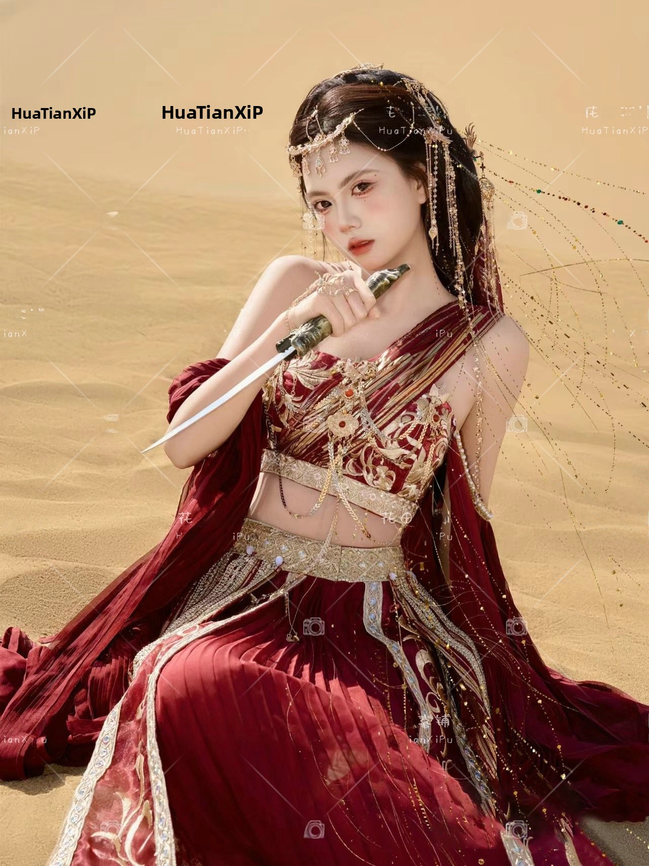Ethnic Fashion Photography - 2026 New Original Ethnic Embroidery Dunhuang