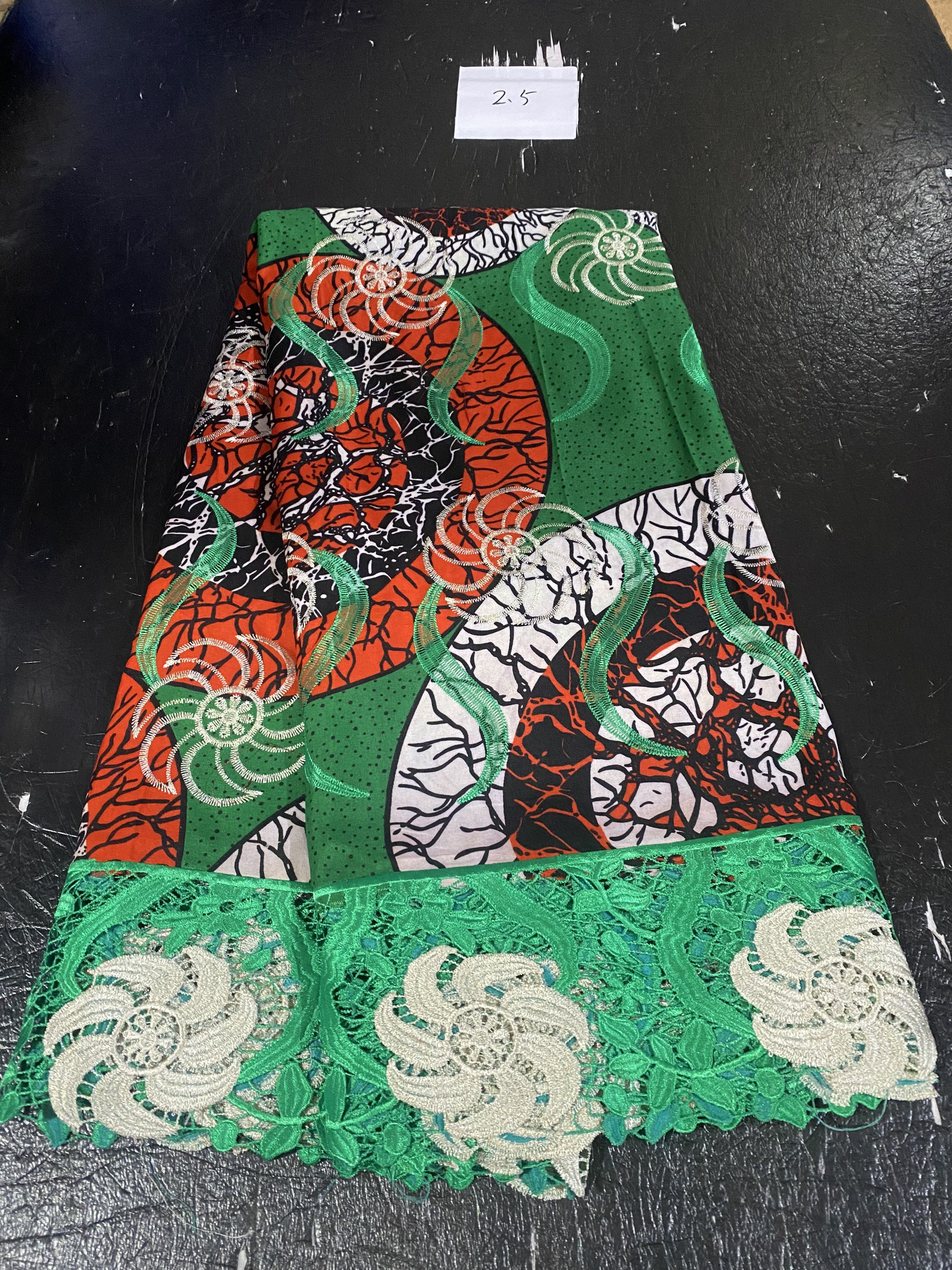 2.5yard African Wax Brocade La – African Ankara Print recenzja i cena