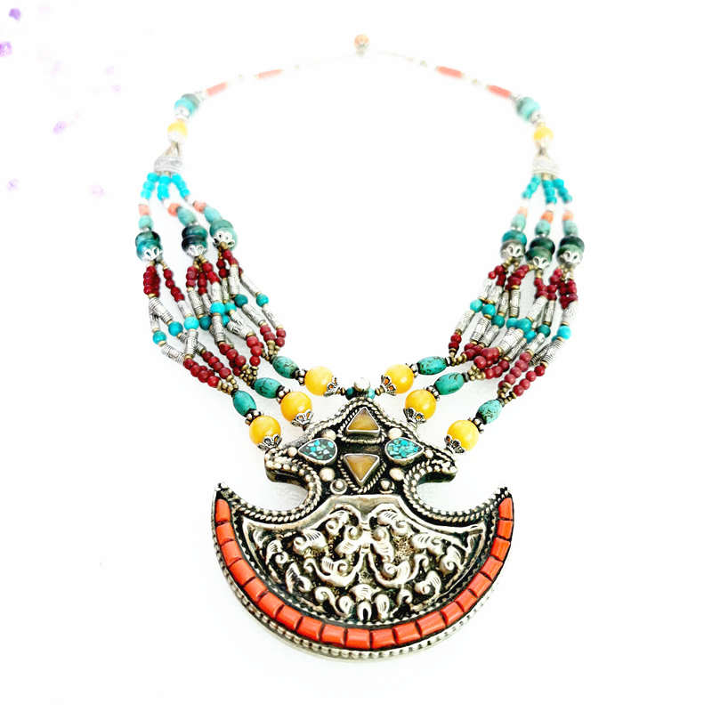 Mytery Fine Vintage Necklaces  – Ethnic Fashion Com recenzja i cena