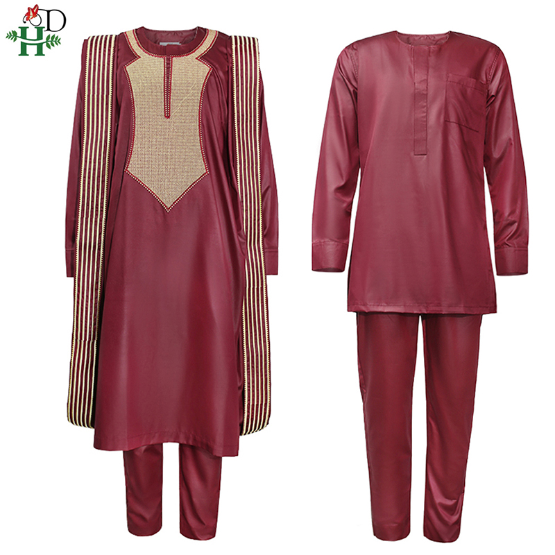 H&D African Agbada Suit For Me – Dashiki Shirt Men recenzja i cena