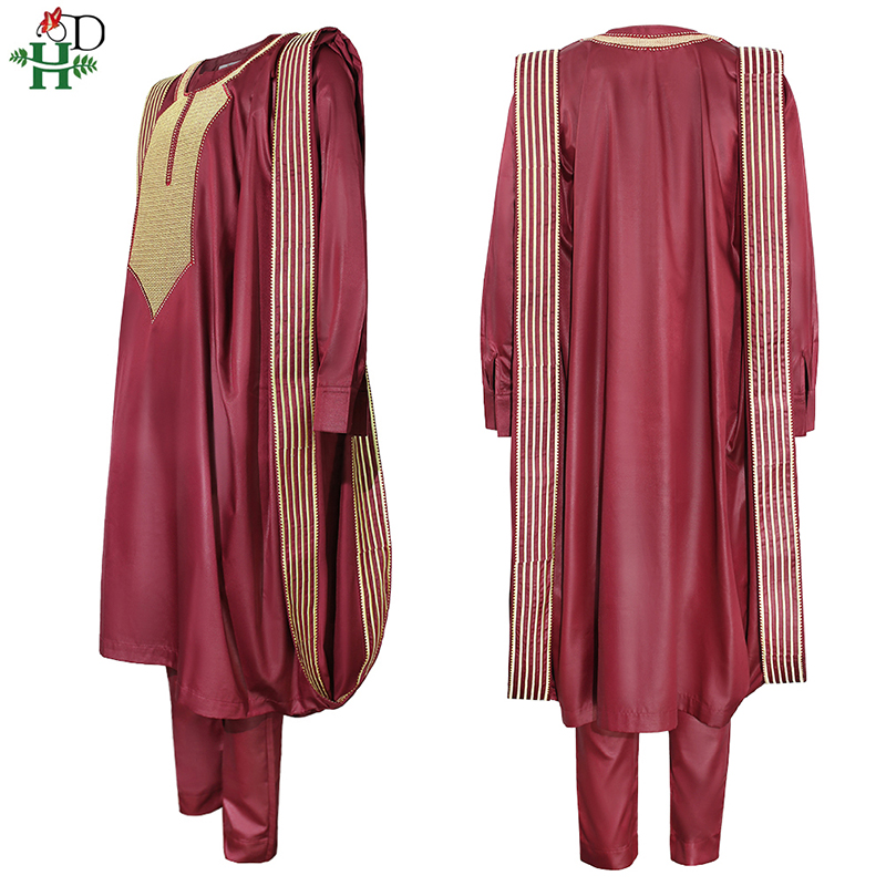 H&D African Agbada Suit For Me – Dashiki Shirt Men recenzja i cena