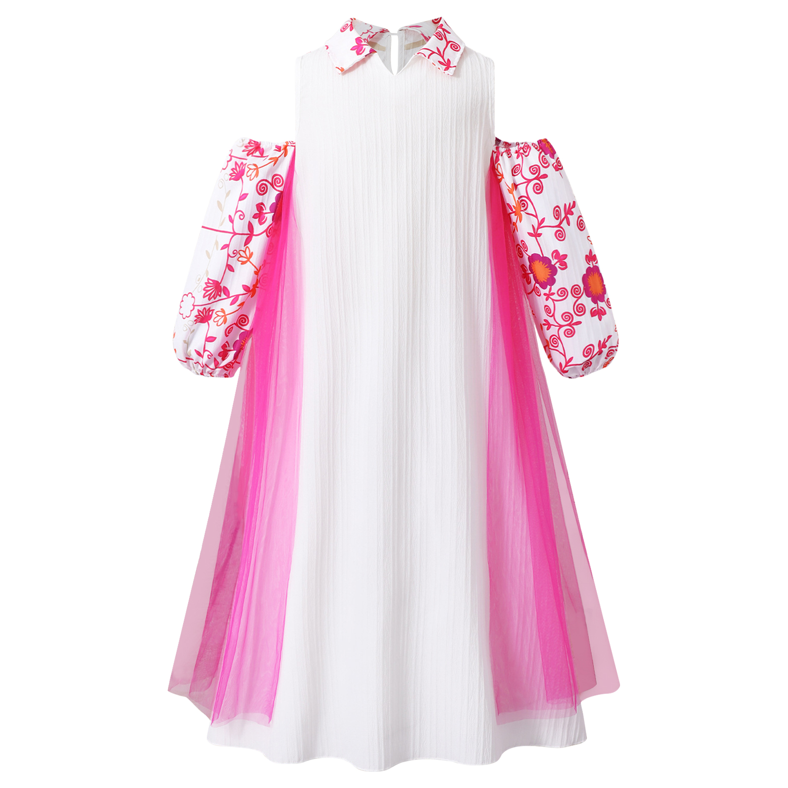 Girl Long Sleeve Mesh Patchwor – Ethnic Wear recenzja i cena