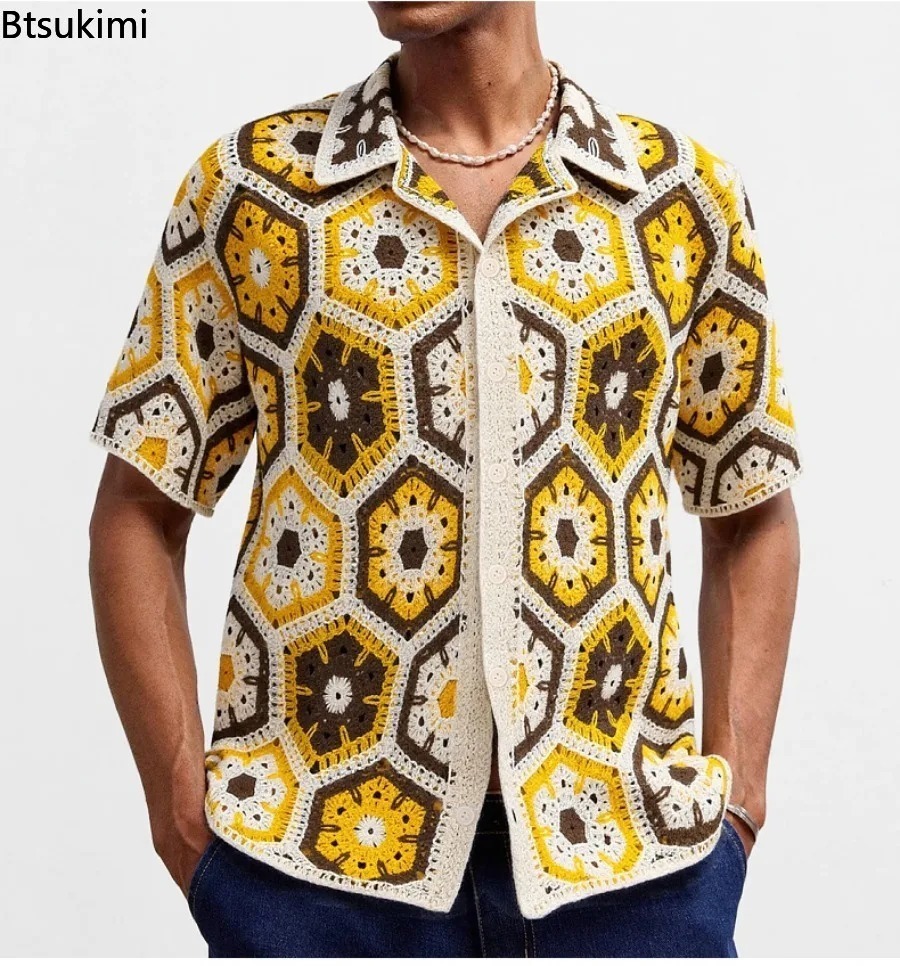 New Retro Ethnic Style Men's K – Urban Ethnic Fashion recenzja i cena