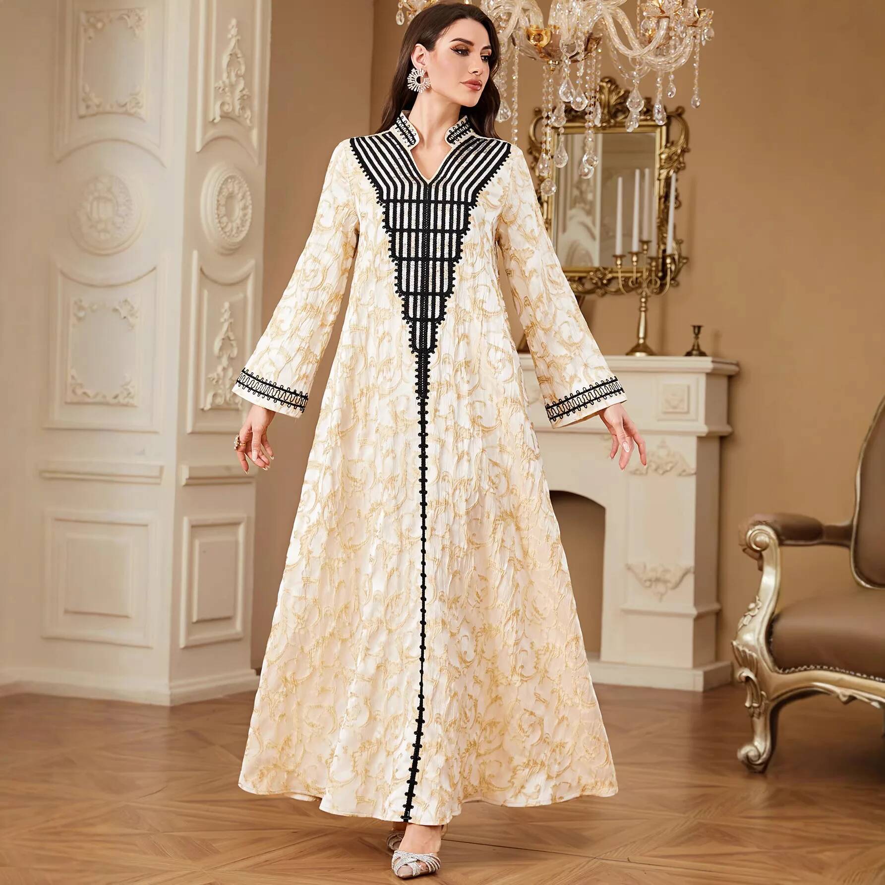 Urban Commuting Embroidered V- – Urban Ethnic Fashion recenzja i cena
