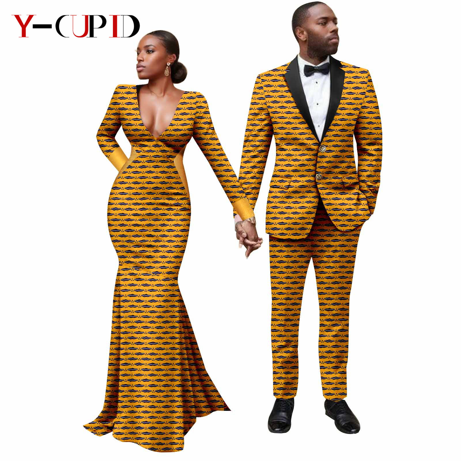 African Print Long Dresses for – Dashiki Shirt Men recenzja i cena