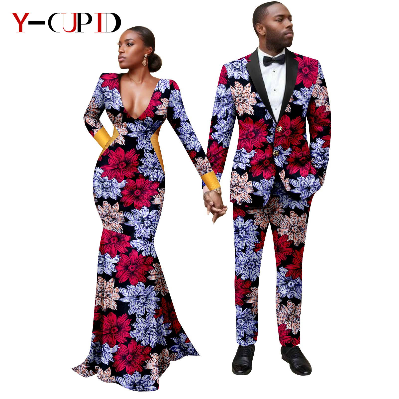 African Print Long Dresses for – Dashiki Shirt Men recenzja i cena