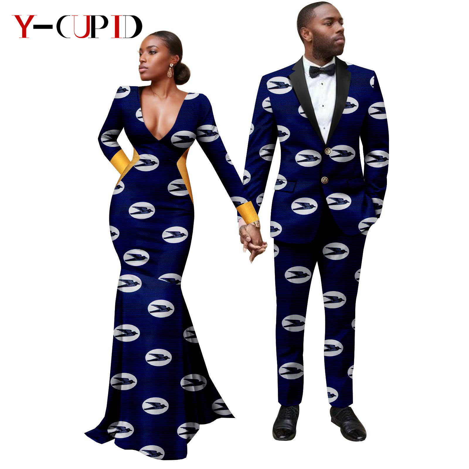 African Print Long Dresses for – Dashiki Shirt Men recenzja i cena