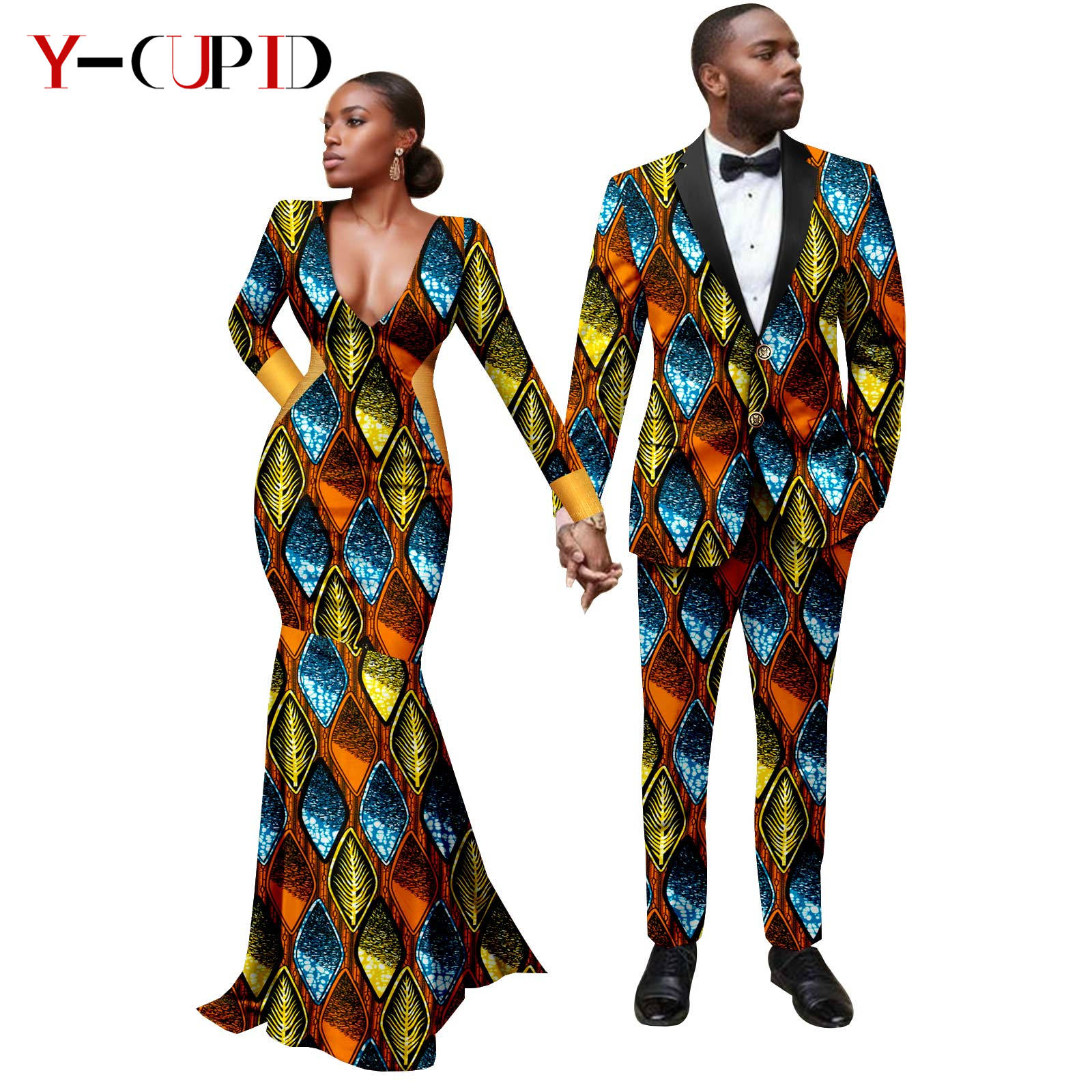 African Print Long Dresses for – Dashiki Shirt Men recenzja i cena