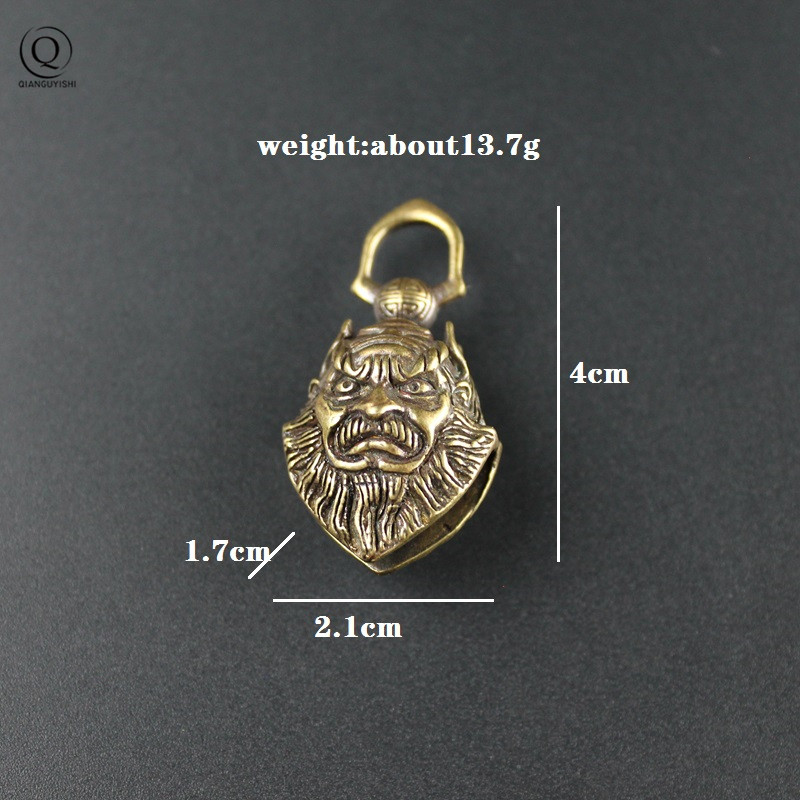 Vintage Brass Zhong Kui Chines – Ethnic Fashion World recenzja i cena