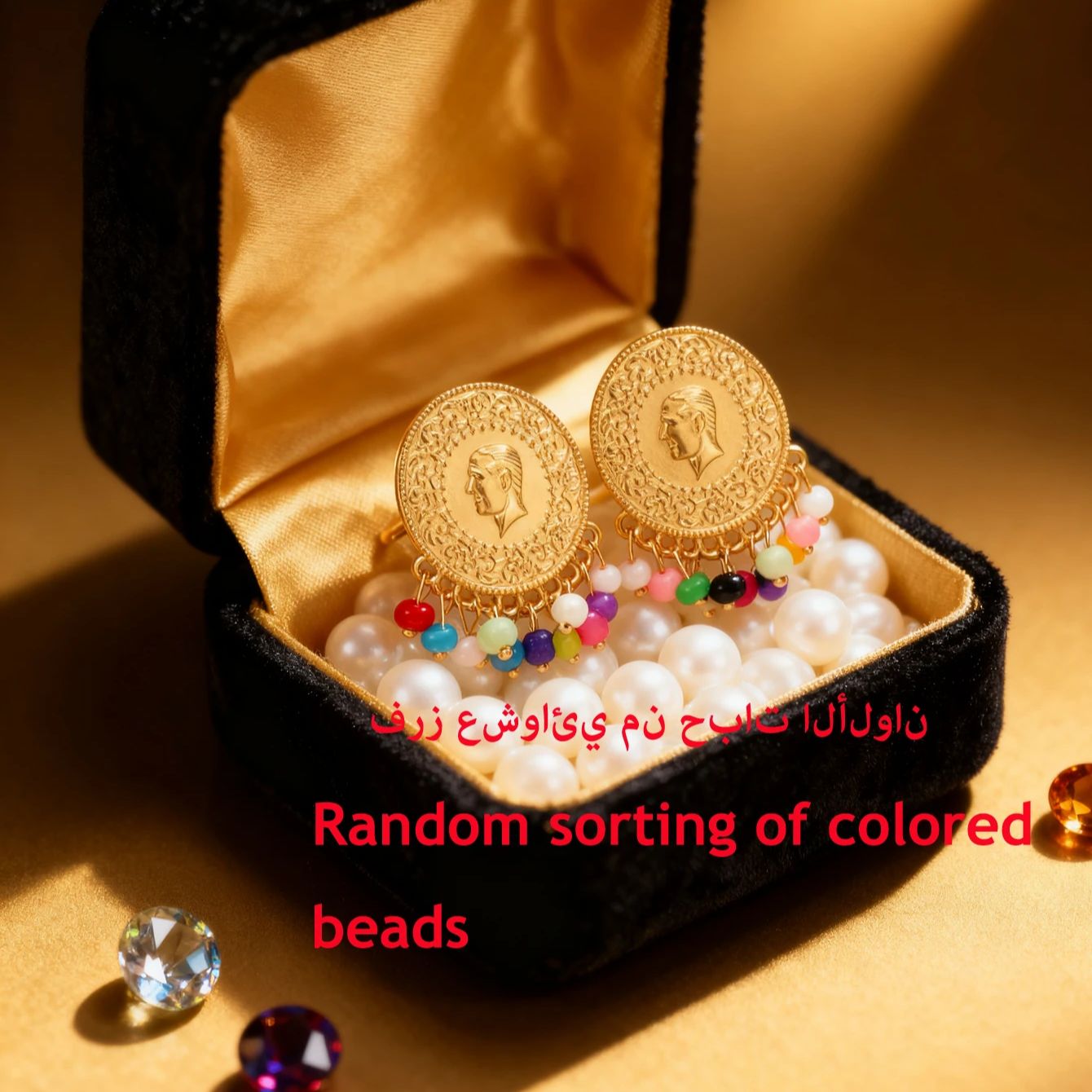 Turkish coin earring gold plat – Ethnic Fashion Co In recenzja i cena