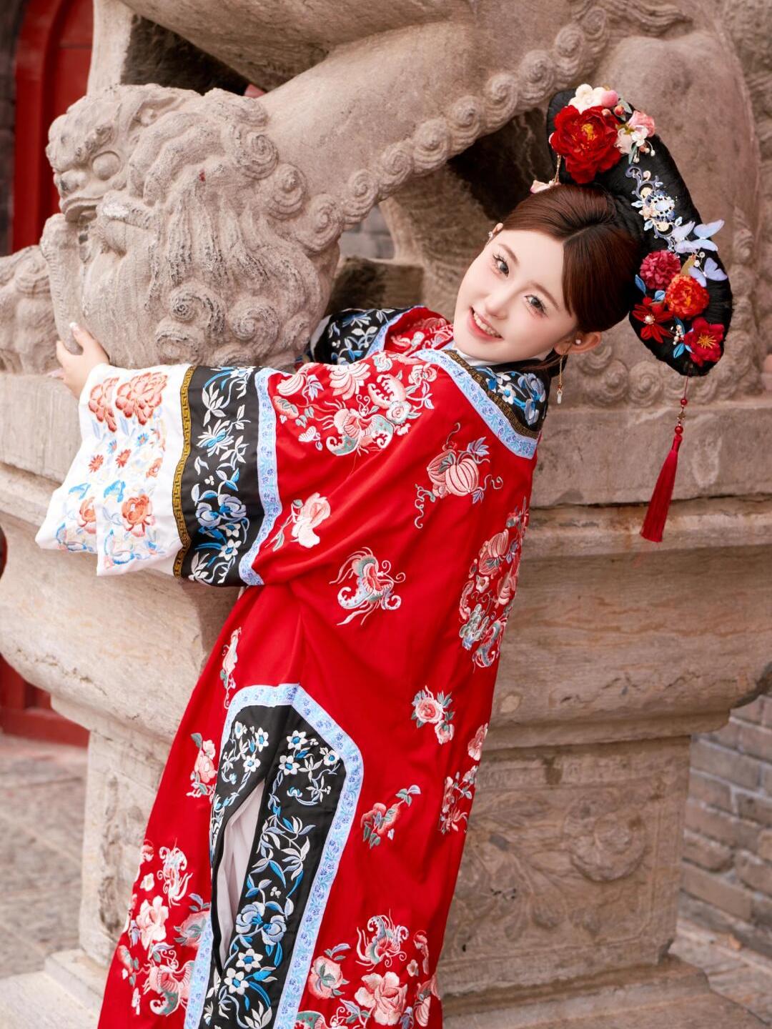 Qing Dynasty  Lady Costume Wom – Ethnic Fashion Shoot recenzja i cena