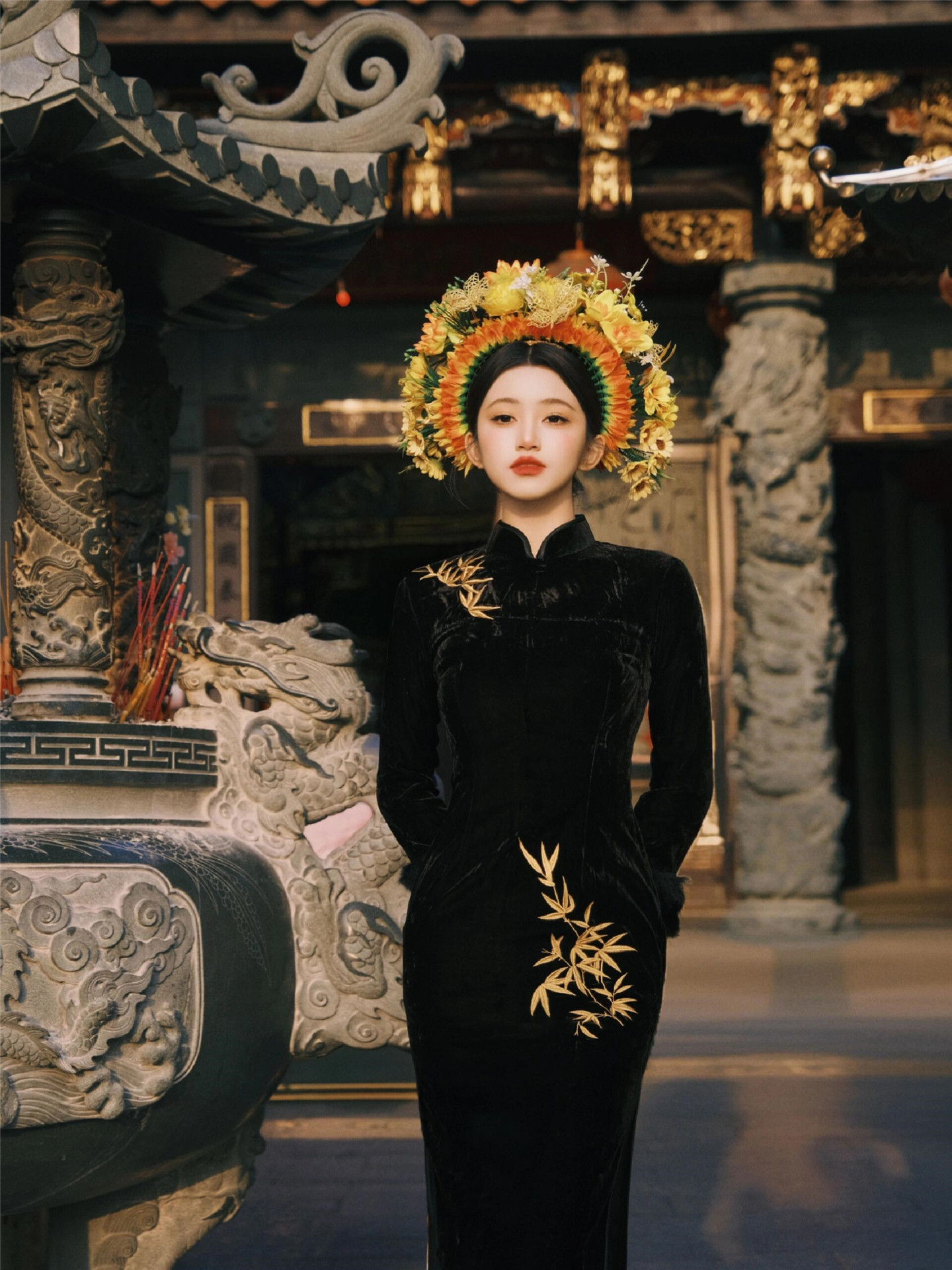 Elegant Black  Photography Cos – Ethnic Fashion Shoot recenzja i cena