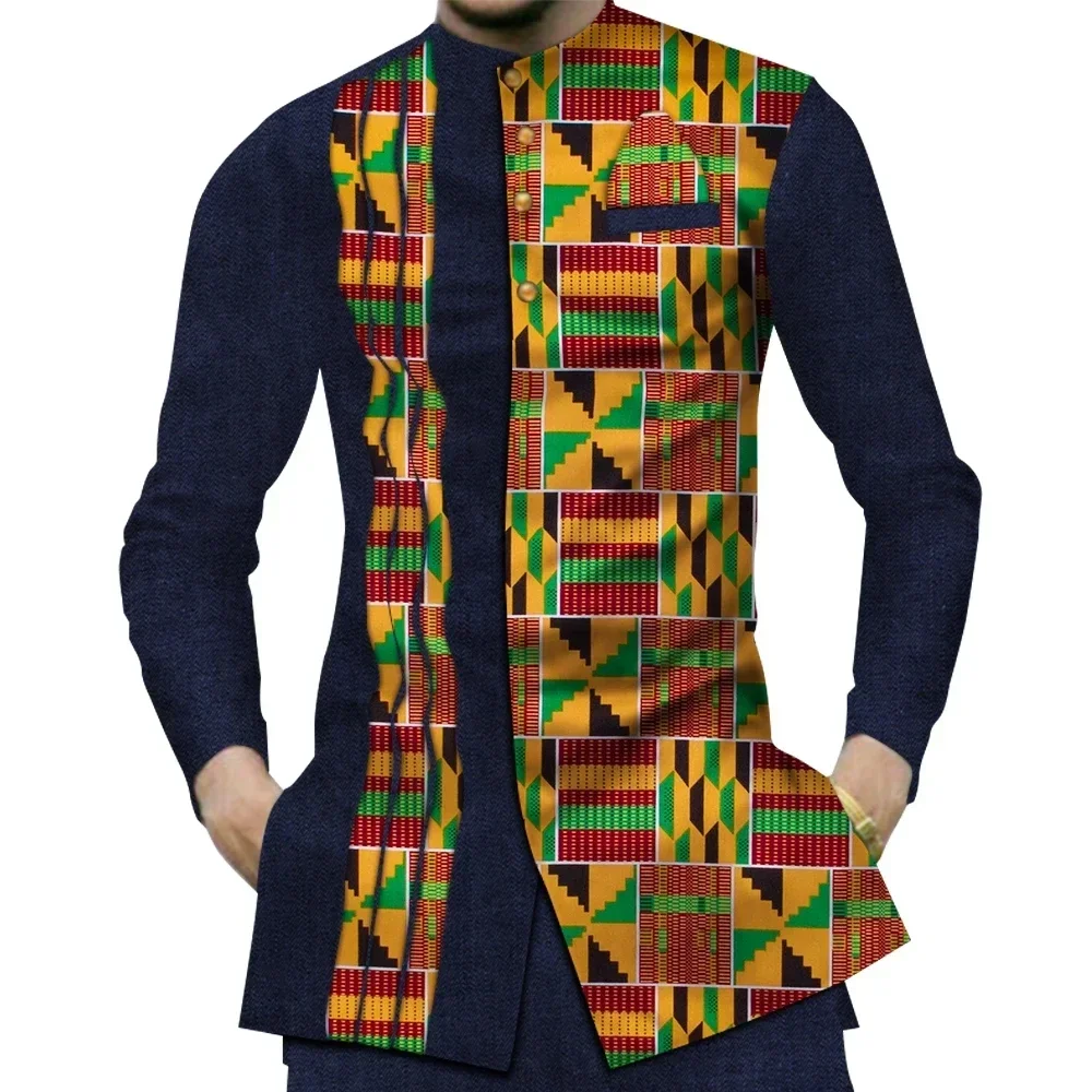 Casual 100% Cotton Mens Africa – Dashiki Shirt Men recenzja i cena
