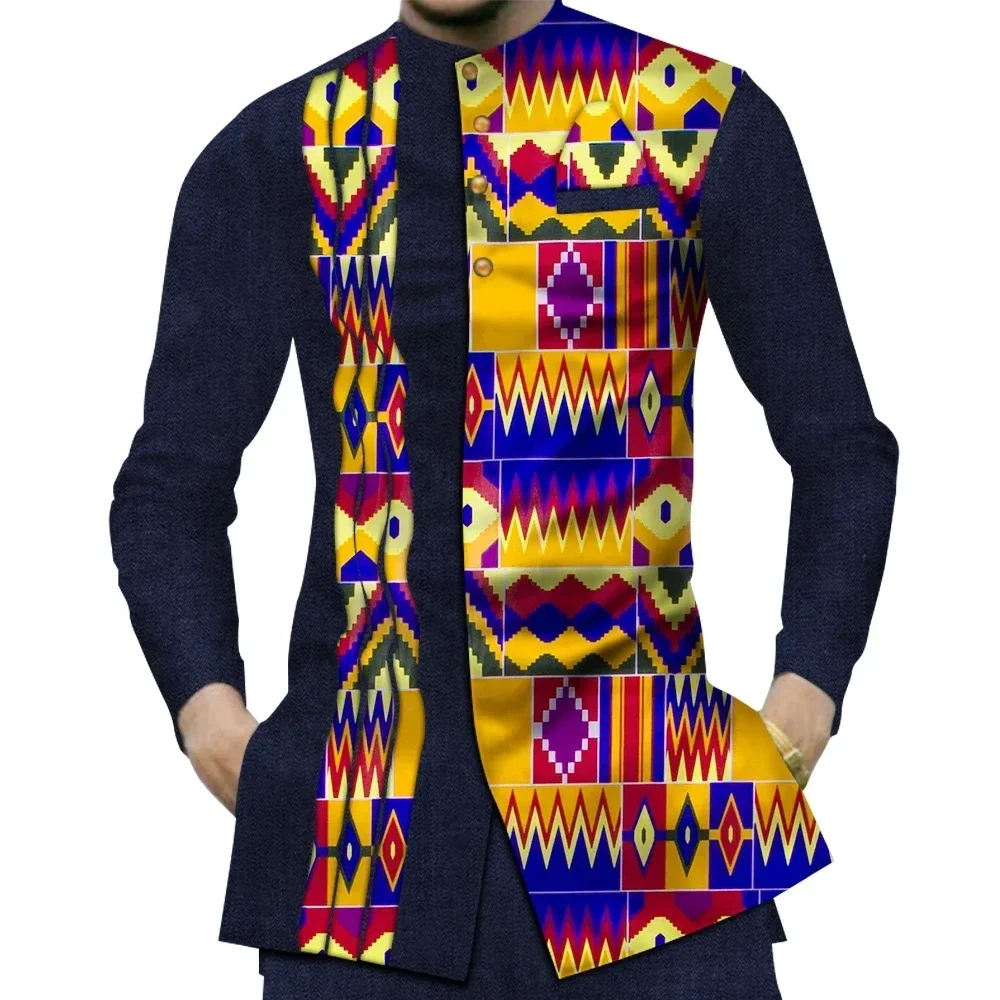 Casual 100% Cotton Mens Africa – Dashiki Shirt Men recenzja i cena