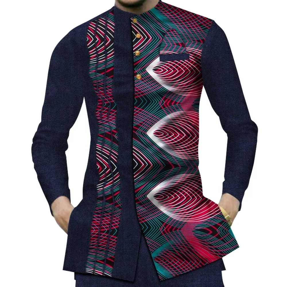 Casual 100% Cotton Mens Africa – Dashiki Shirt Men recenzja i cena