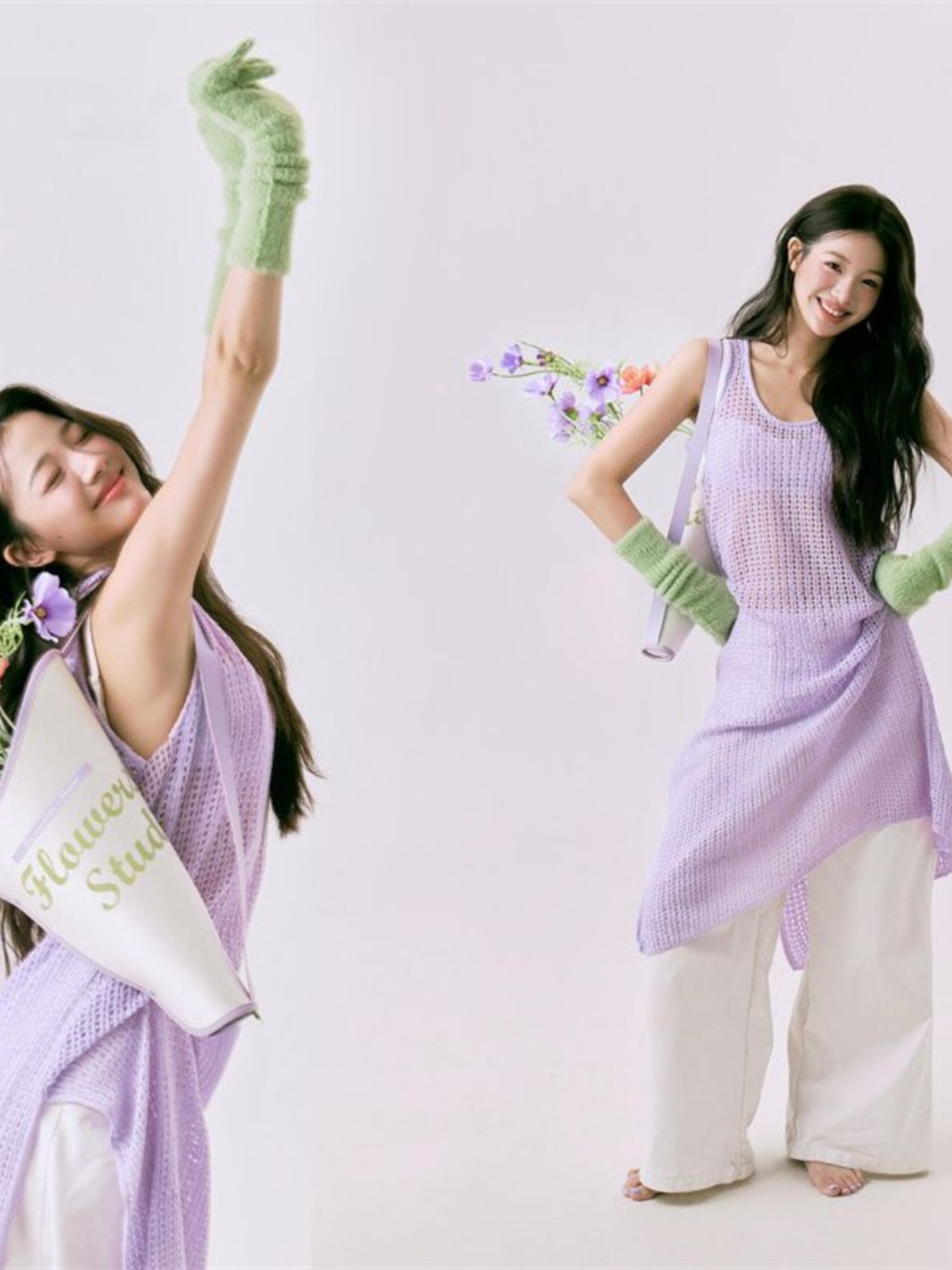 Romantic Spring  Flower Print  – Ethnic Fashion Photography recenzja i cena