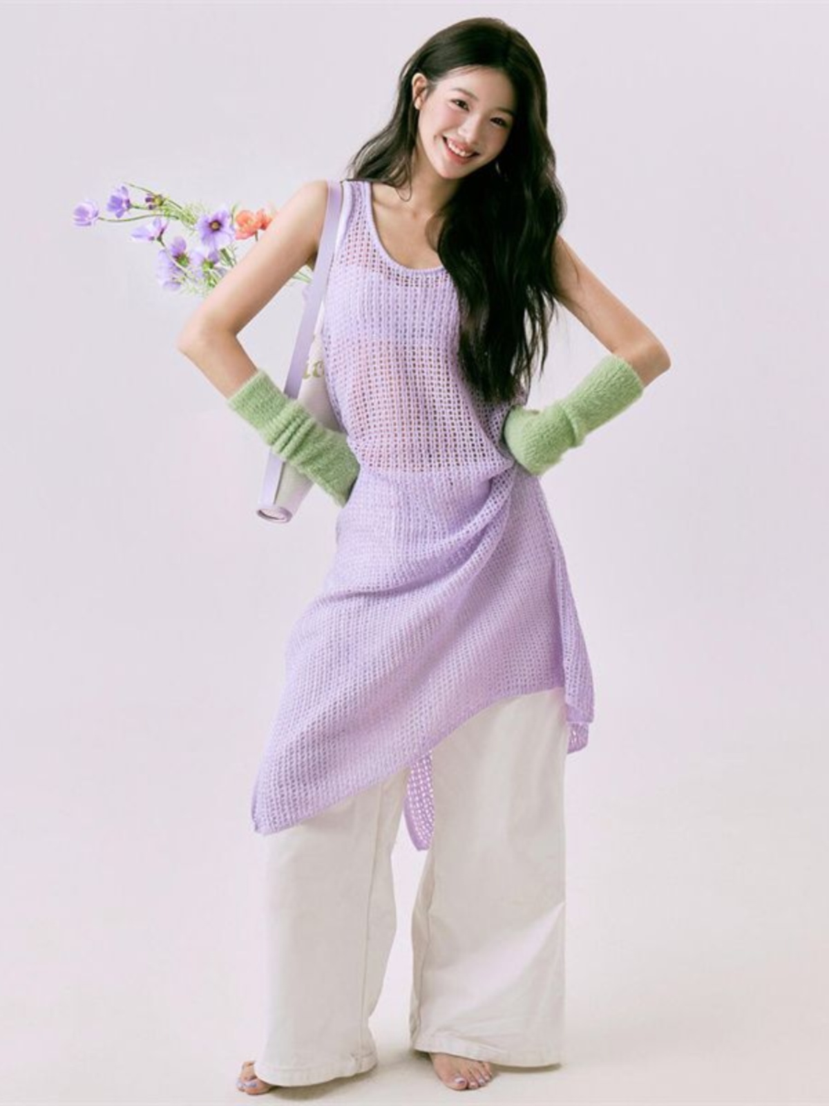 Romantic Spring  Flower Print  – Ethnic Fashion Photography recenzja i cena