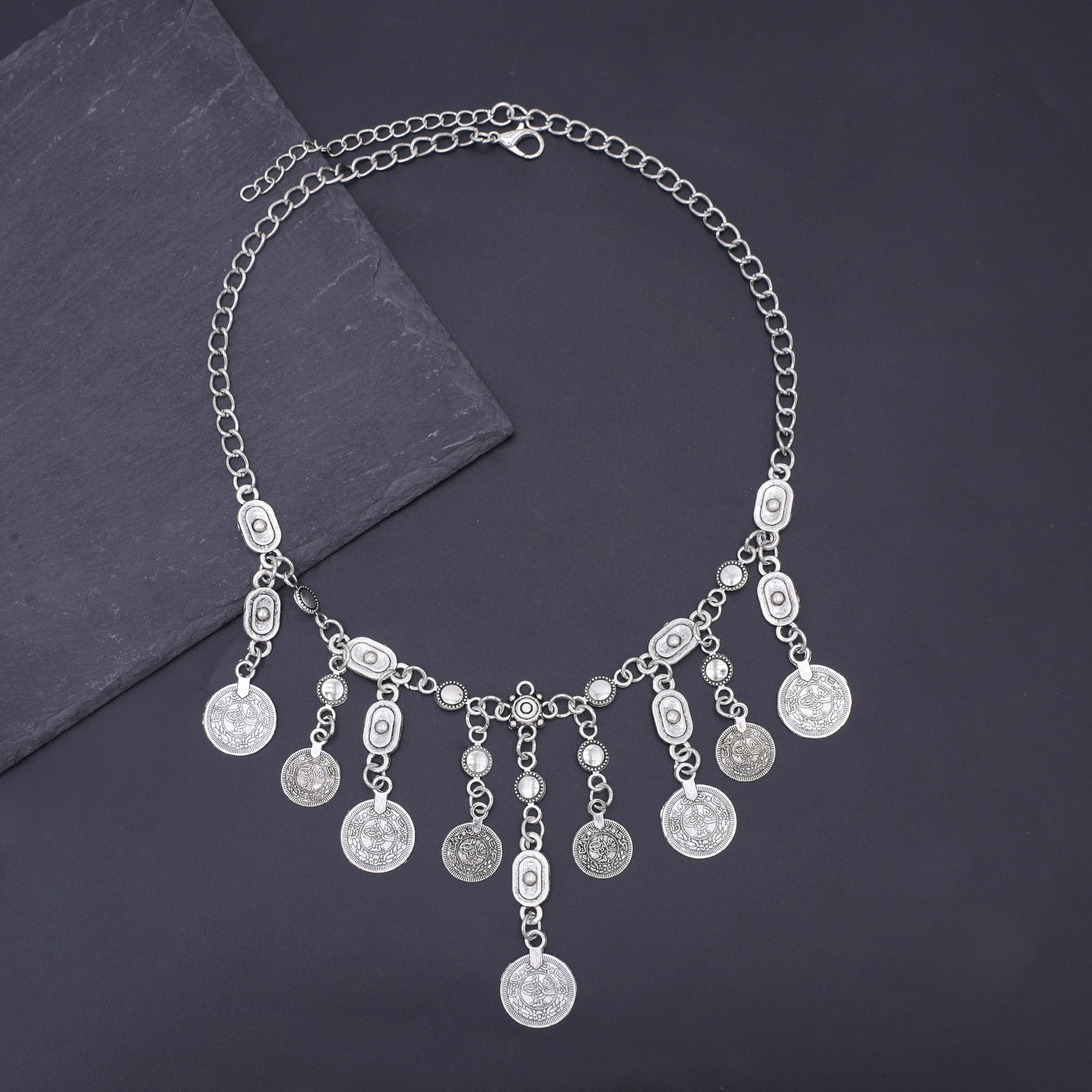 High Quality Vintage Coin Pend – Ethnic Fashion Co In recenzja i cena