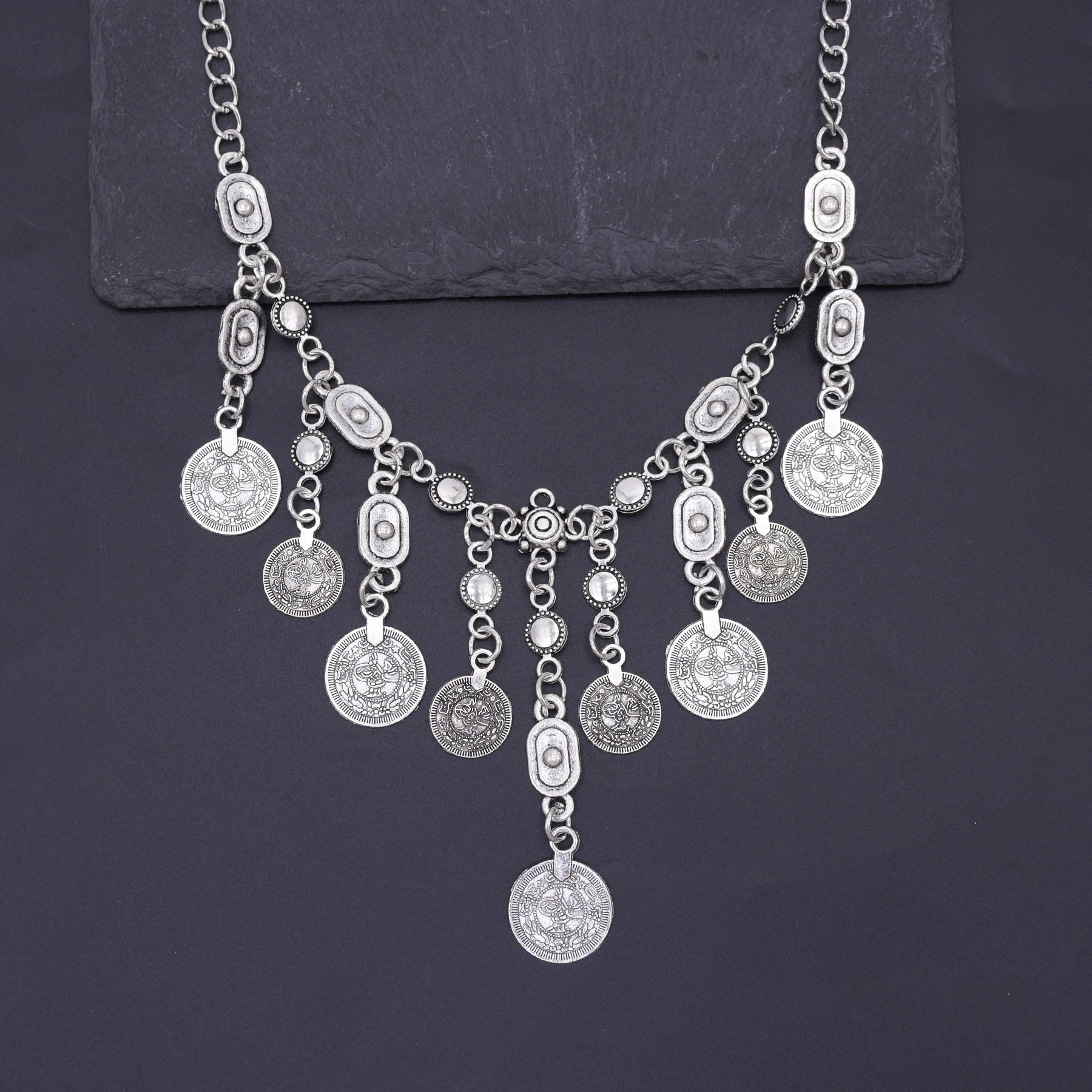 High Quality Vintage Coin Pend – Ethnic Fashion Co In recenzja i cena