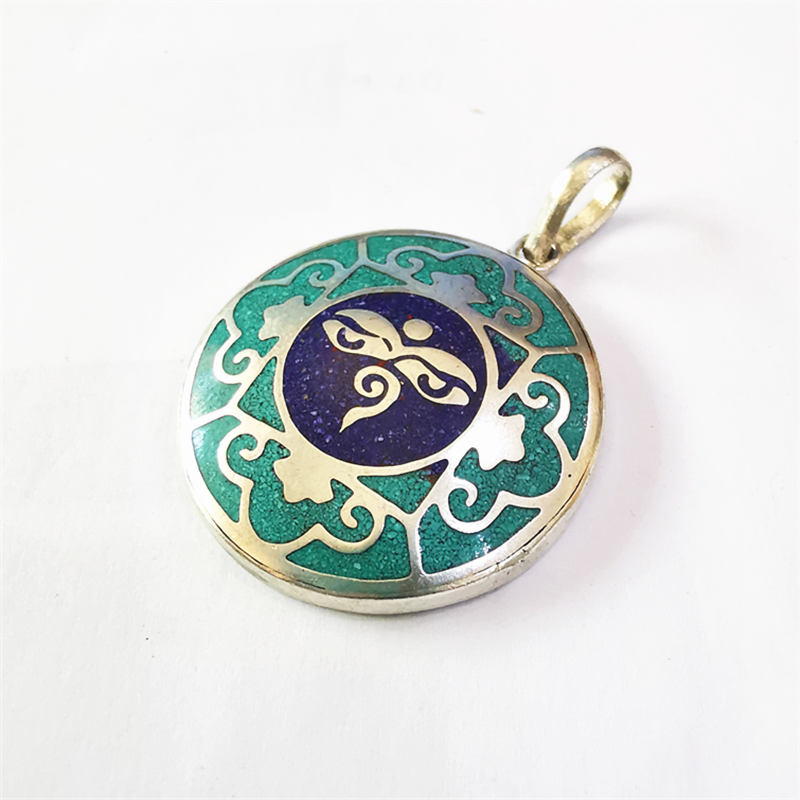 Tibetan White Metal Copper Man – Ethnic Fashion Com recenzja i cena