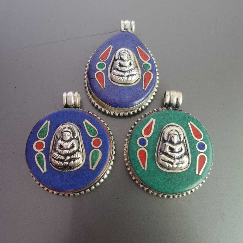 Tibetan Buddha Amulet Pendants – Ethnic Fashion Com recenzja i cena