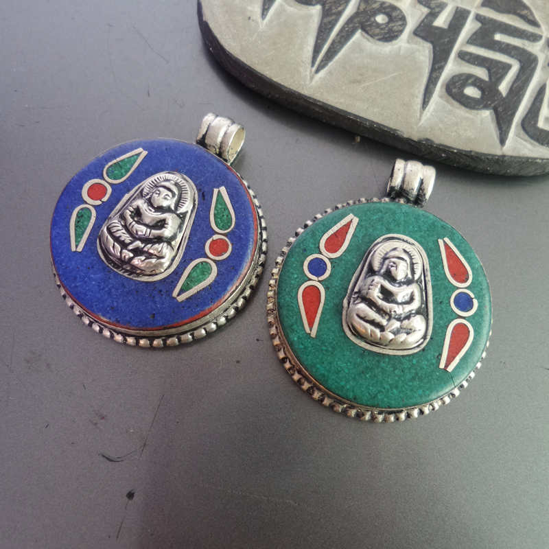 Tibetan Buddha Amulet Pendants – Ethnic Fashion Com recenzja i cena