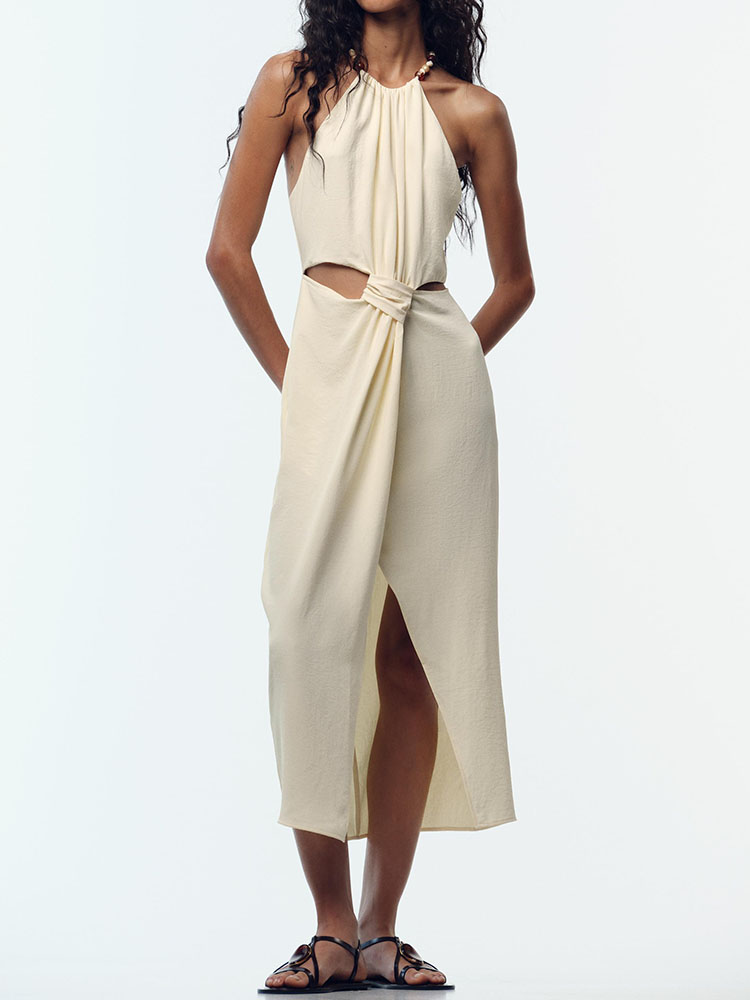 Fashionable Midi Dress ZA2025  – Ethnic Wear recenzja i cena