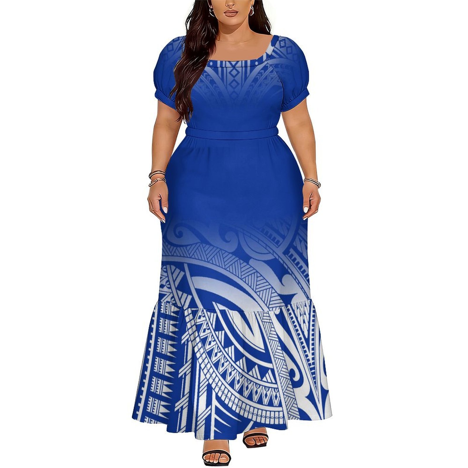 Hot-Selling Elegant V-Neck Lon – Ethnic Wear recenzja i cena