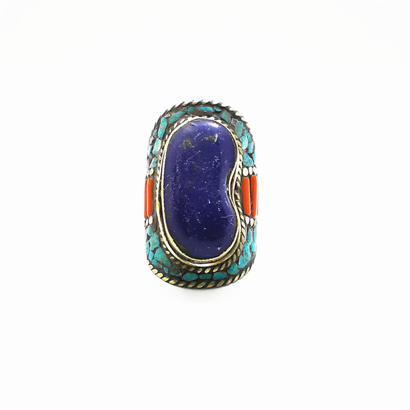 Tibetan Big Rings for Man Whit – Ethnic Fashion Com recenzja i cena