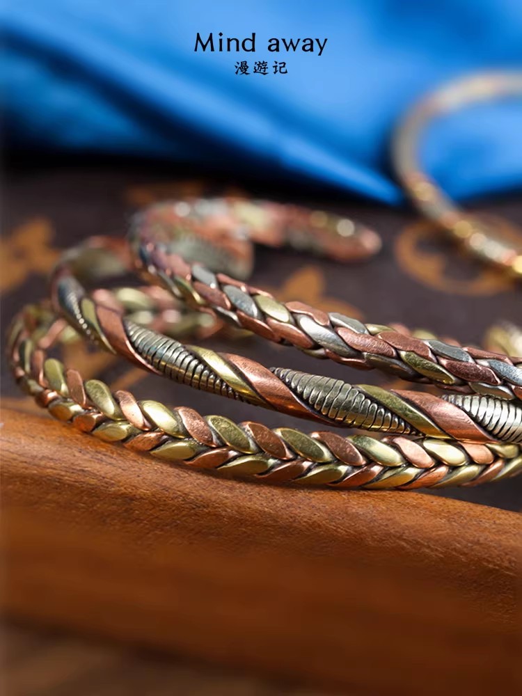 Indian Jewelry Red Copper Wrap – Ethnic Fashion Com recenzja i cena