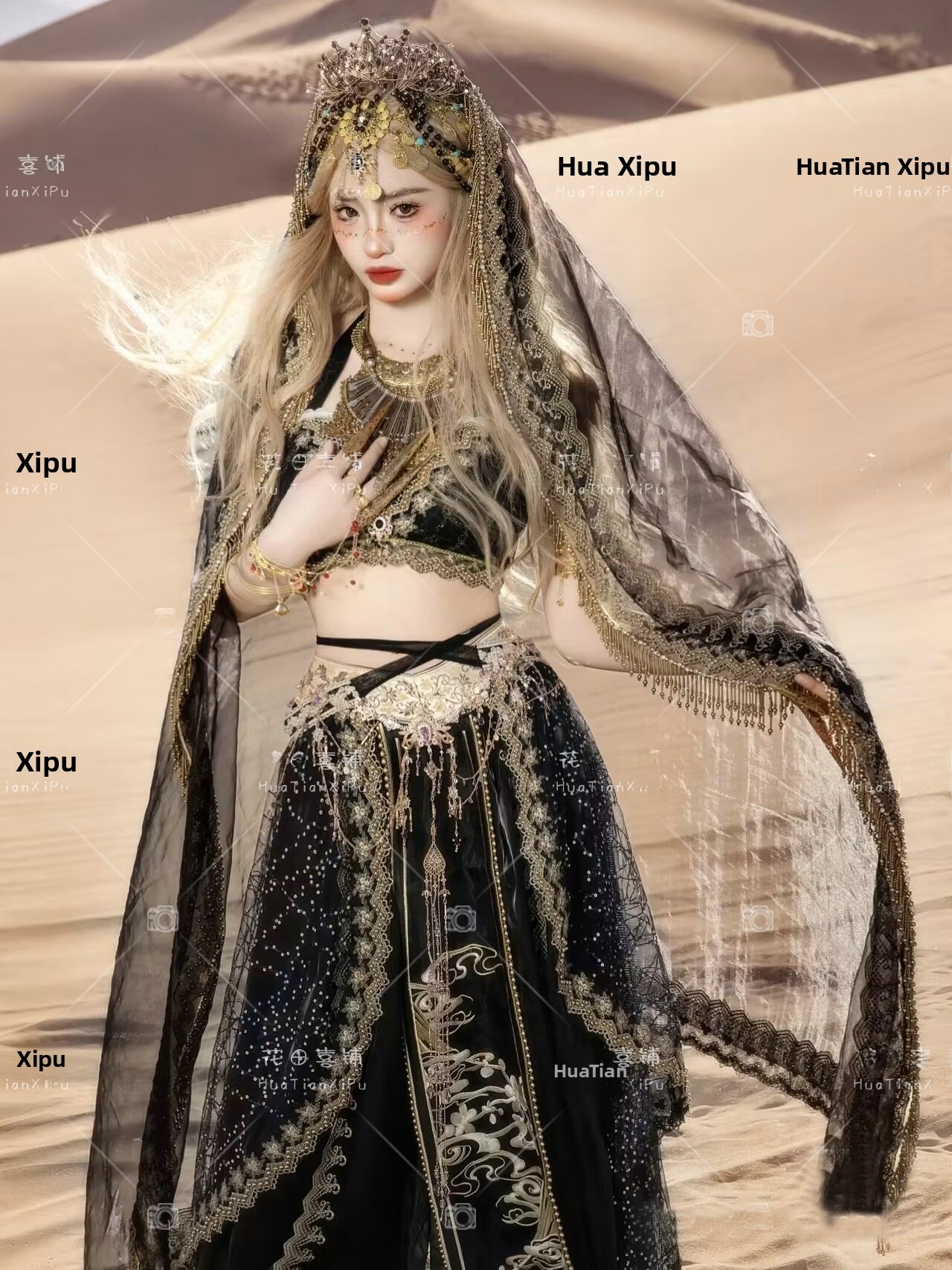 Exotic Style Dunhuang Flying   – Ethnic Fashion Shoot recenzja i cena