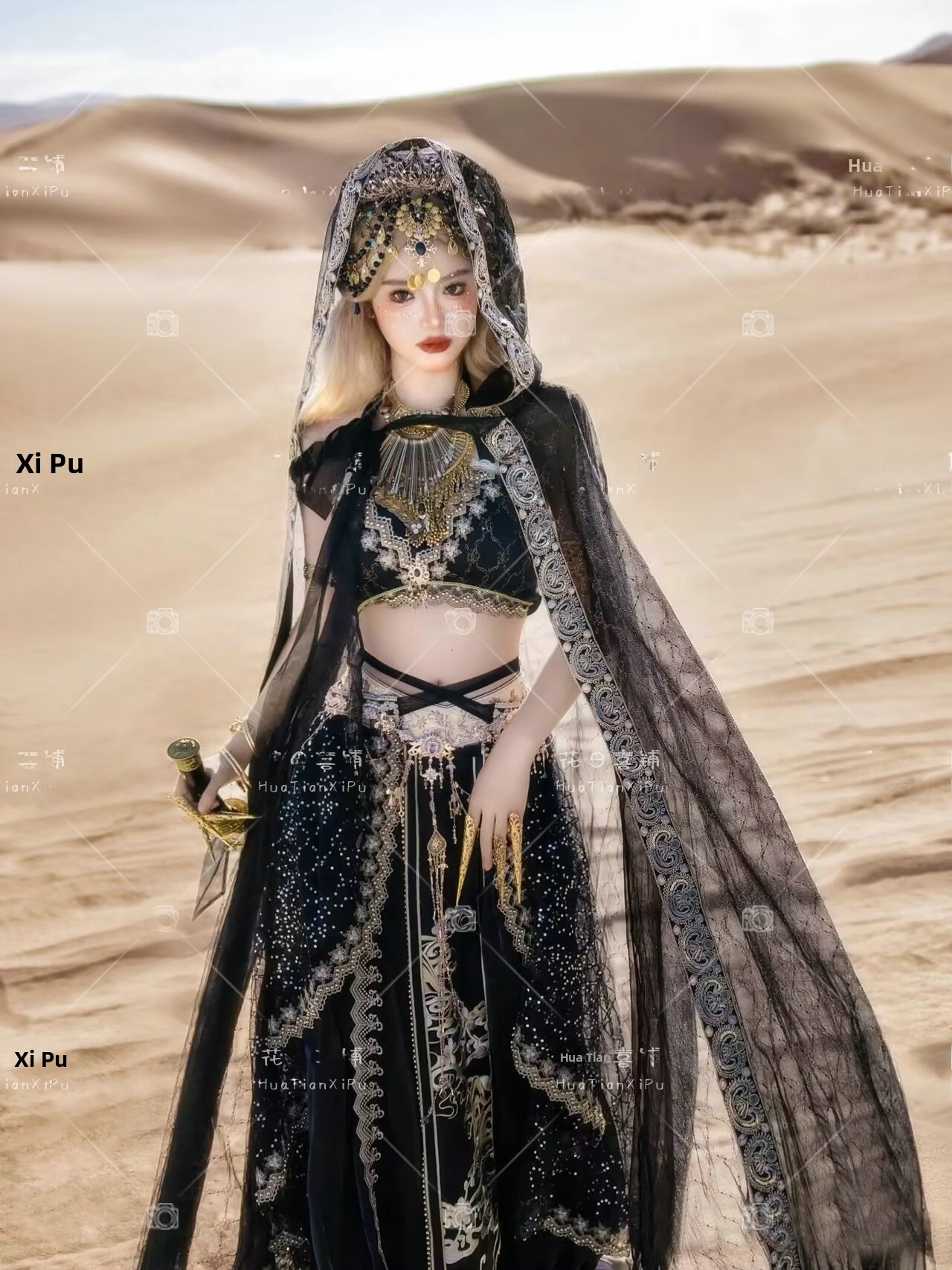 Exotic Style Dunhuang Flying   – Ethnic Fashion Shoot recenzja i cena