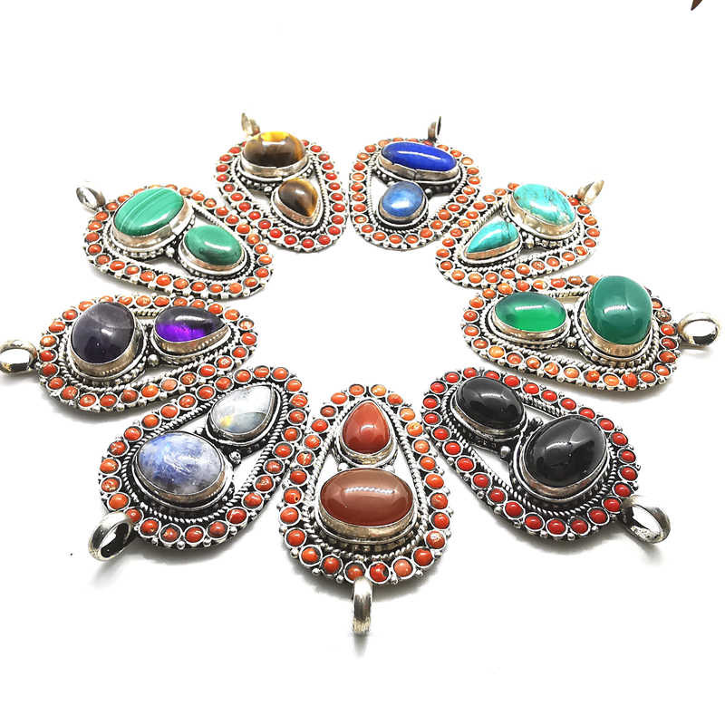 Vintage Flower Pendant Copper  – Ethnic Fashion Com recenzja i cena