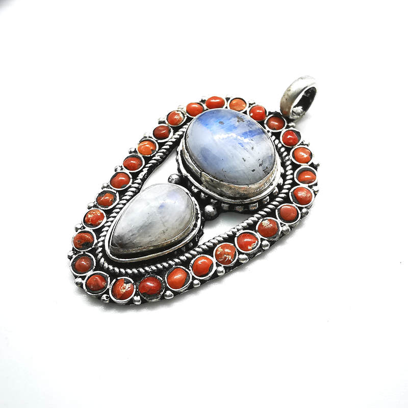 Vintage Flower Pendant Copper  – Ethnic Fashion Com recenzja i cena