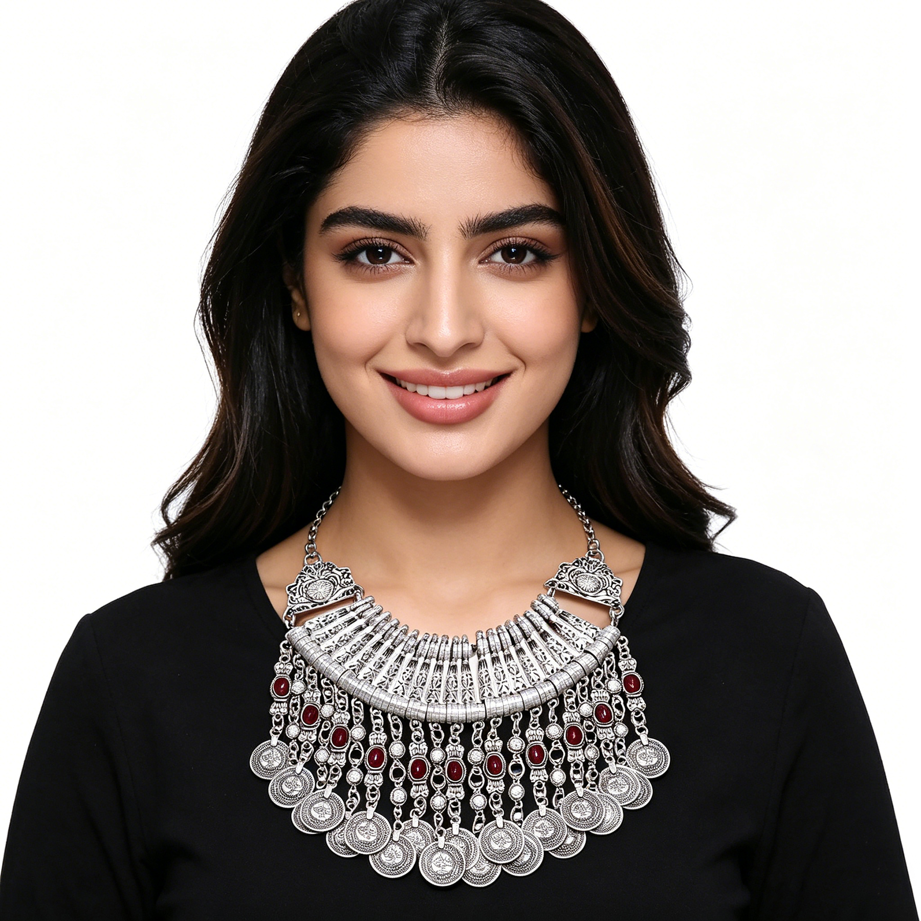 Vintage Silver Color Ethnic Co – Ethnic Fashion Co In recenzja i cena