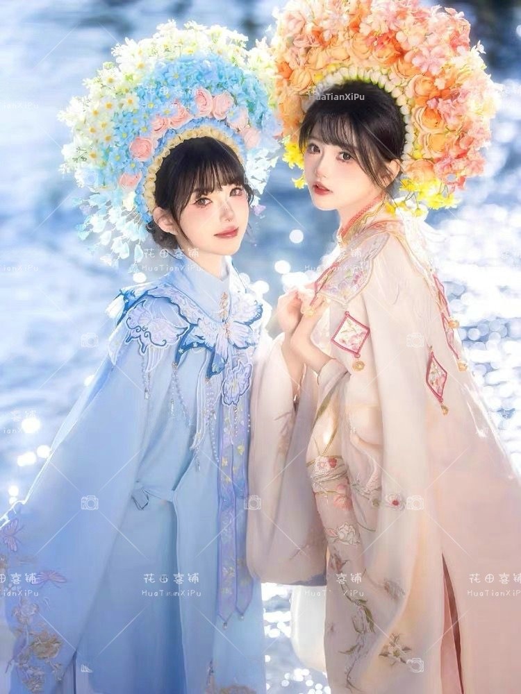 Xunpu Girl's Ming Dynasty Hanf – Ethnic Fashion Photography recenzja i cena