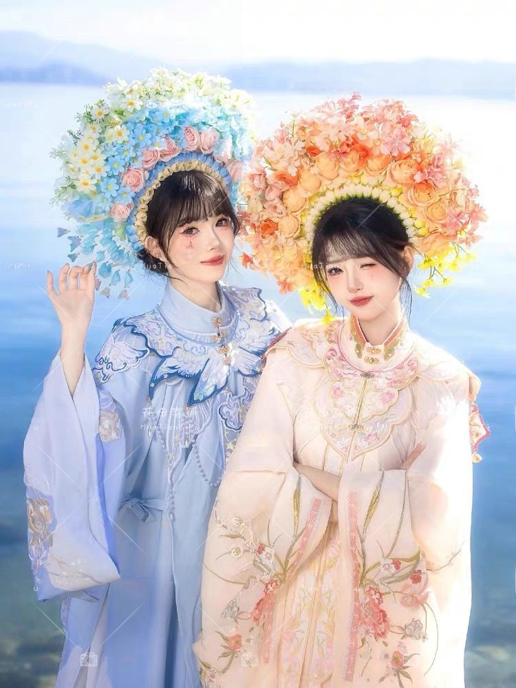 Xunpu Girl's Ming Dynasty Hanf – Ethnic Fashion Photography recenzja i cena