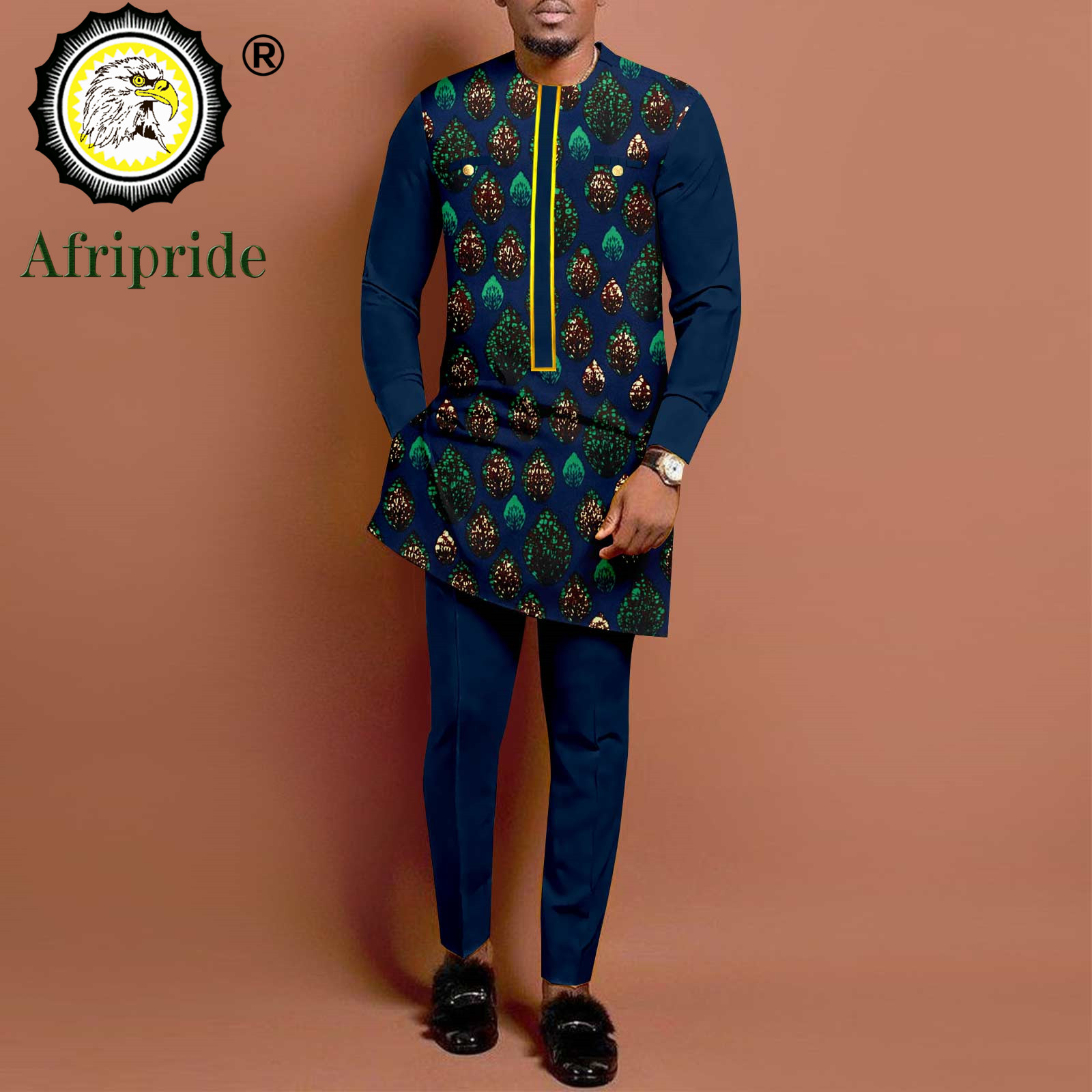 African Suits for Men Long Sle – Dashiki Shirt Men recenzja i cena