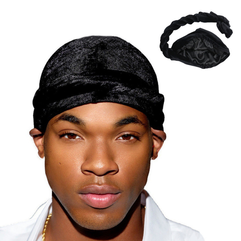 Solid Color Men's Velvet Head  – Ethnic Fashion Men recenzja i cena