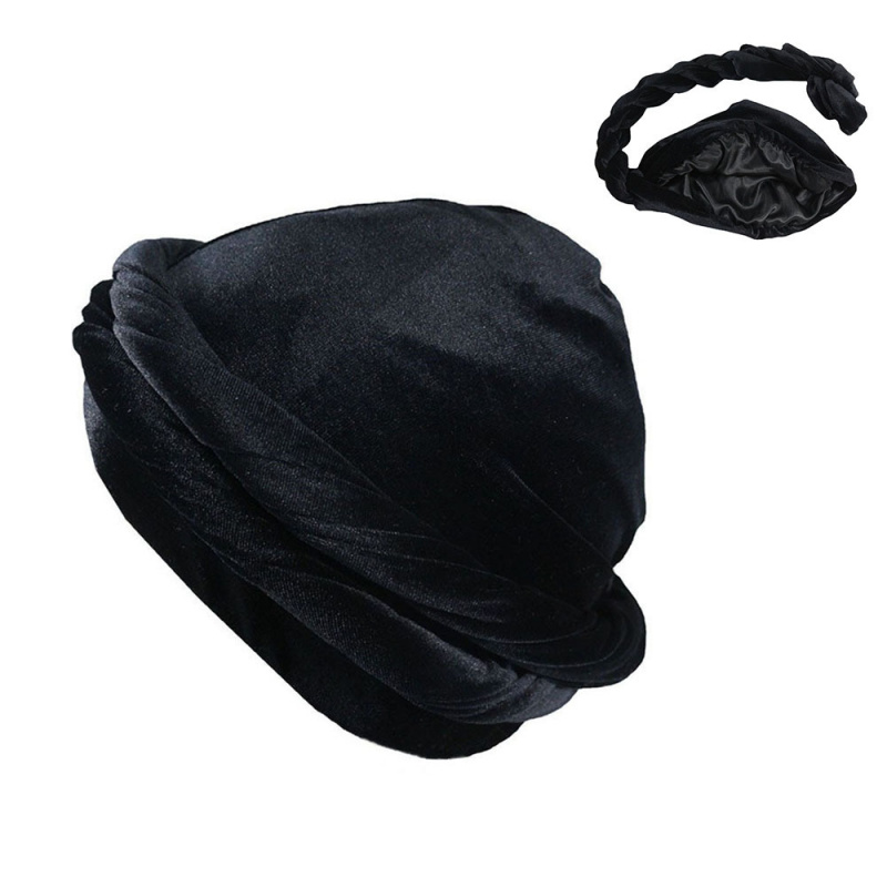 Solid Color Men's Velvet Head  – Ethnic Fashion Men recenzja i cena