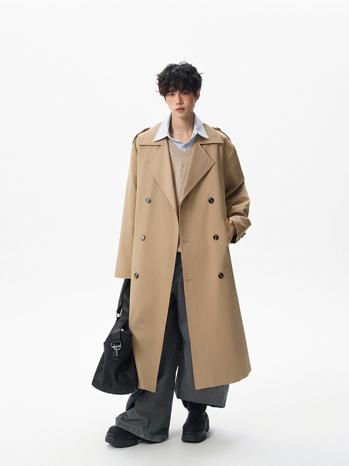 Trench Grey Coat Mens World Va – Ethnic Fashion World recenzja i cena
