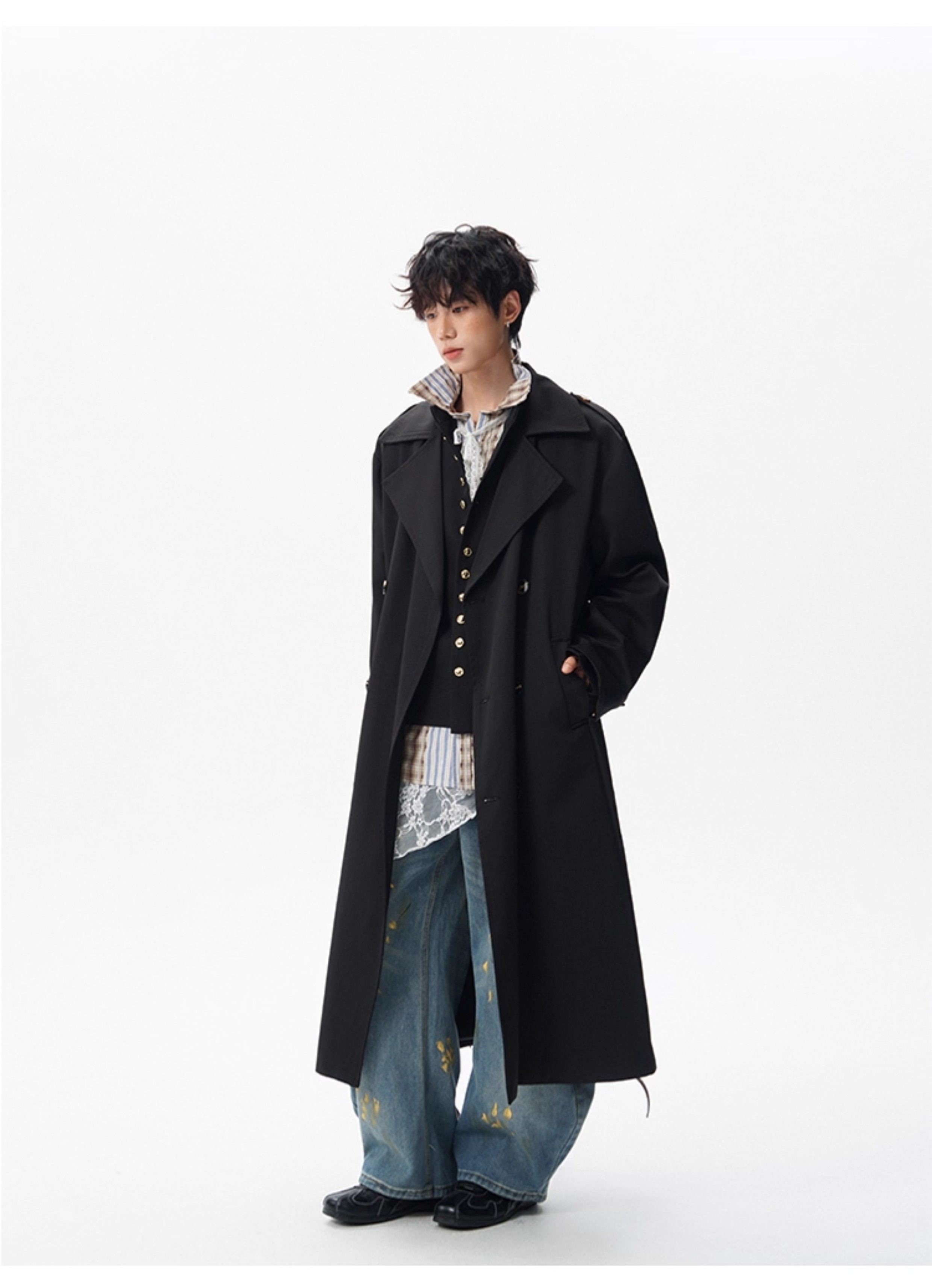 Trench Grey Coat Mens World Va – Ethnic Fashion World recenzja i cena