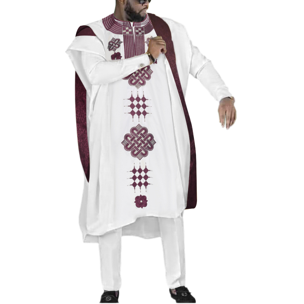 H&D Embroidered Dashiki Agbada – Dashiki Shirt Men recenzja i cena