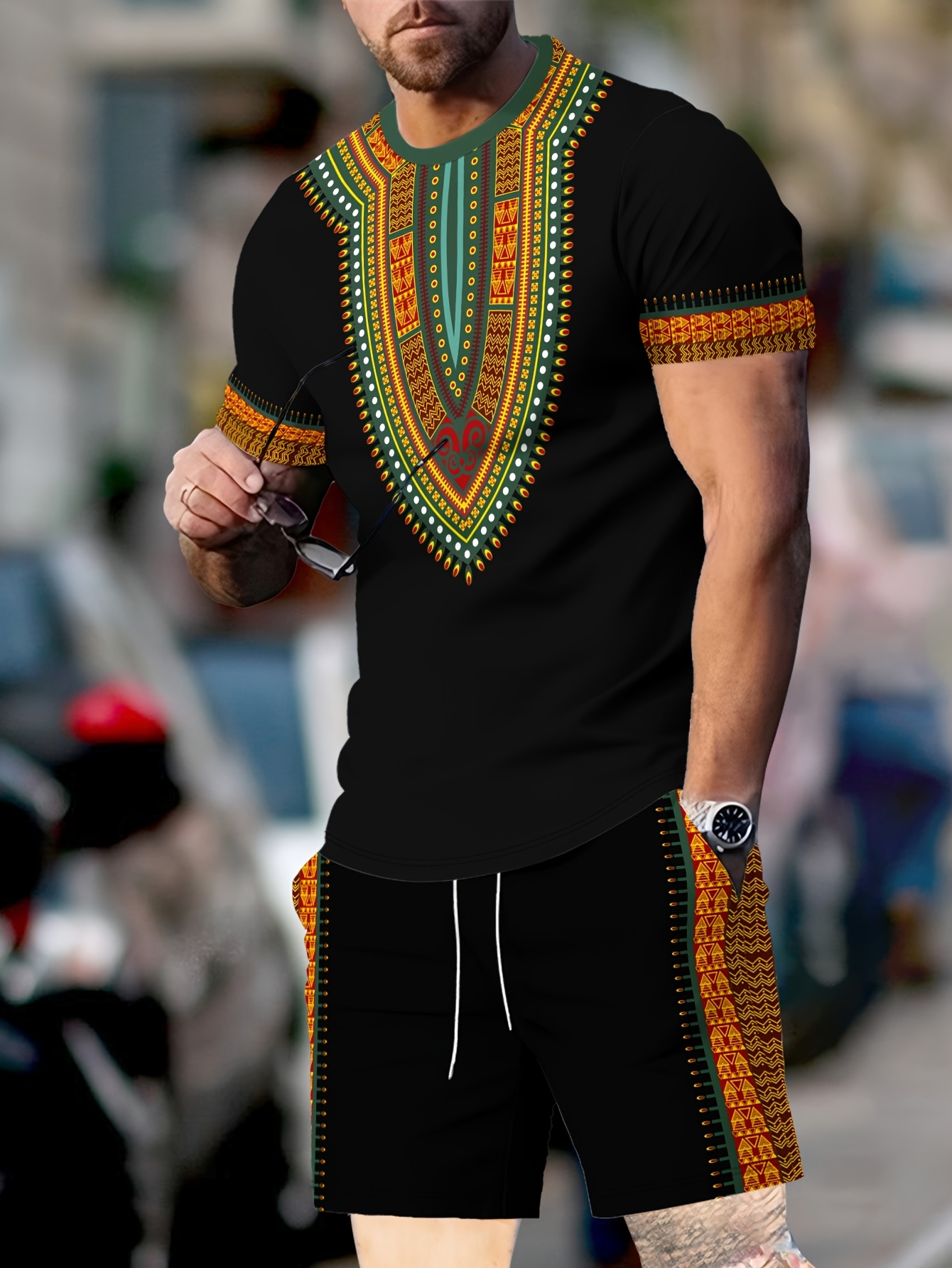 New Men's Suits African Dashik – Dashiki Shirt Men recenzja i cena