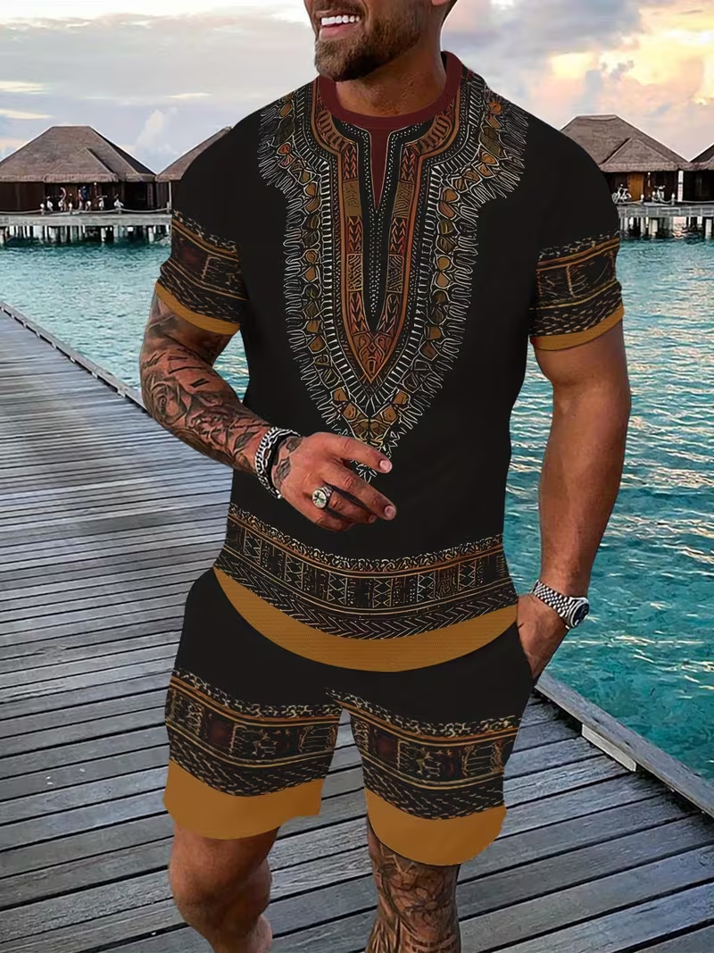 New Men's Suits African Dashik – Dashiki Shirt Men recenzja i cena
