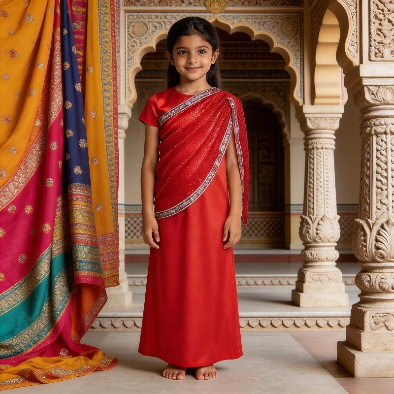 Girls Indian Traditional Dress – Ethnic Wear recenzja i cena